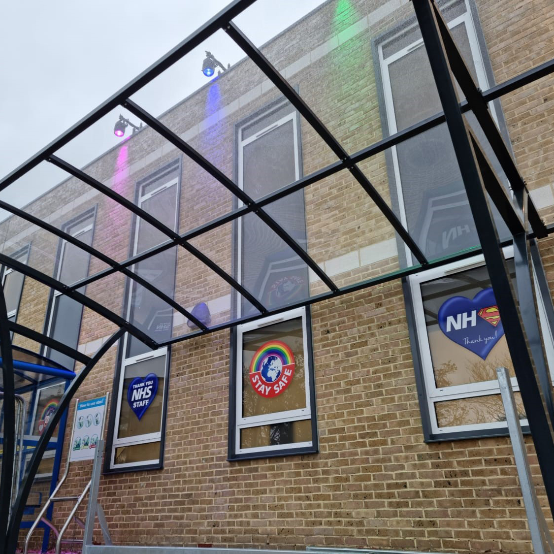 Southend University NHS Hospital Cycle Parking
